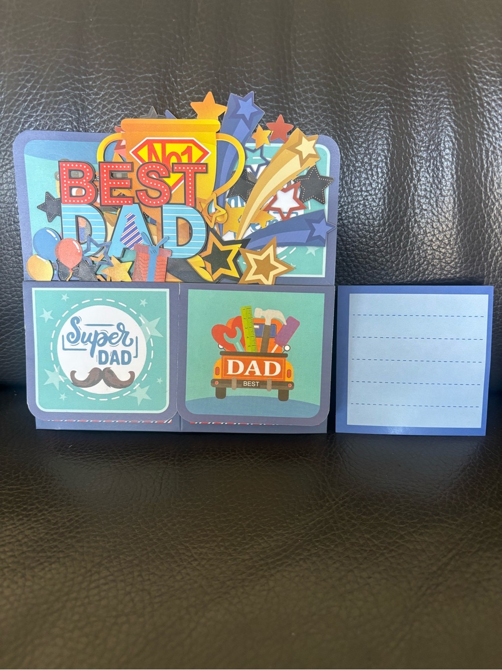 “Best Dad" Father’s Day Pop Up Card - Picture 8 of 8